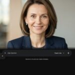 Портрет уверенного российского бизнесмена с дружелюбным взглядом на размытом нейтральном фоне в студии